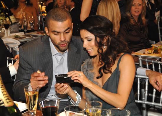 Eva Longoria and Tony Parker Capture The Moment